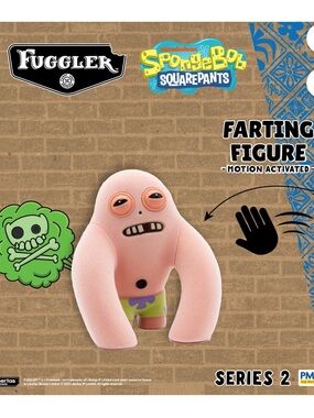Patrick farting Fuggler x SpongeBob SquarePants Farting Figure - Pink Character